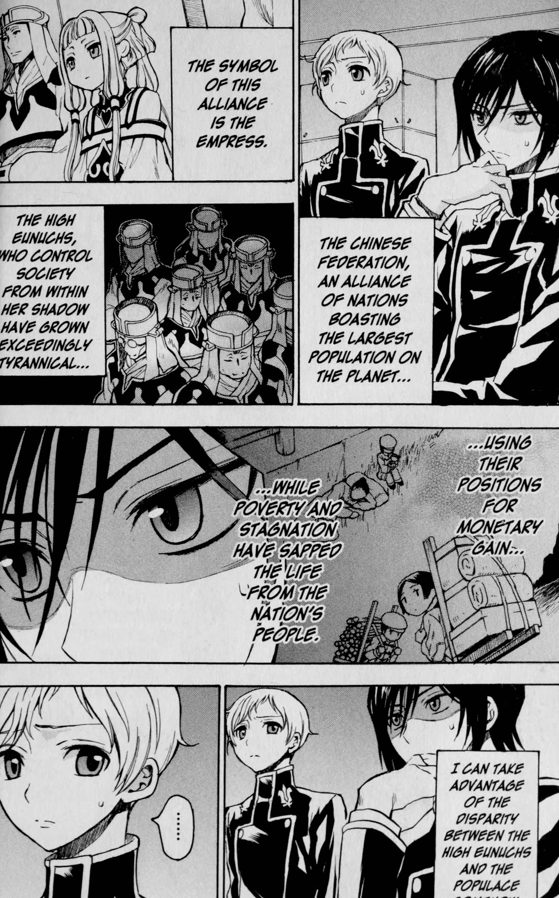 Code Geass: Lelouch of the Rebellion Chapter 25 page 10 - Chapter 25: Tien Zi of the Chinese Federation