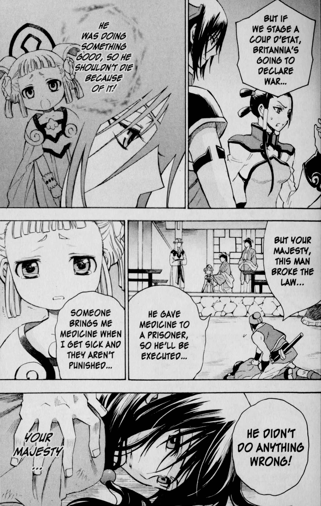 Code Geass: Lelouch of the Rebellion Chapter 25 page 21 - Chapter 25: Tien Zi of the Chinese Federation