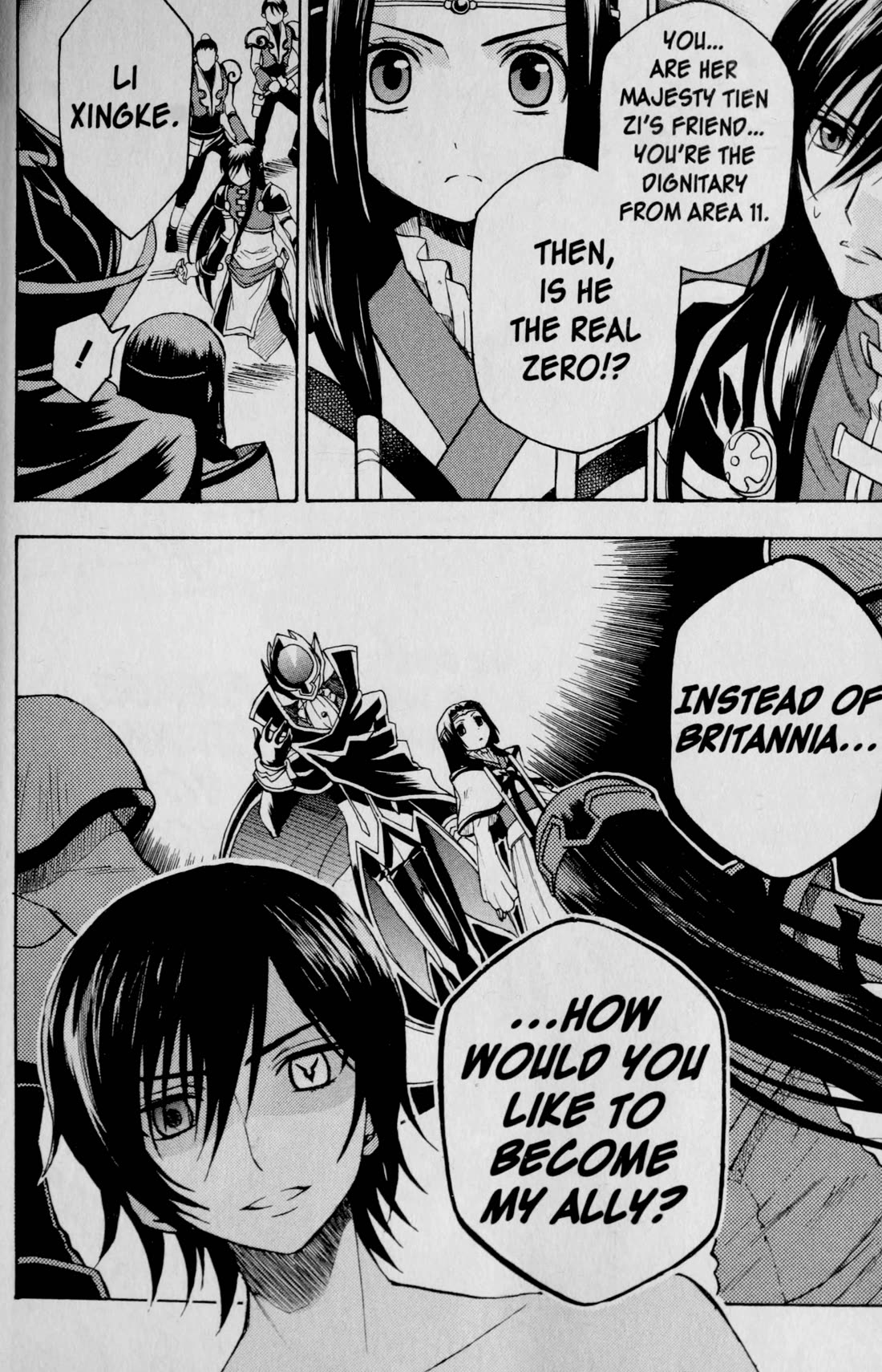 Code Geass: Lelouch of the Rebellion Chapter 25 page 26 - Chapter 25: Tien Zi of the Chinese Federation