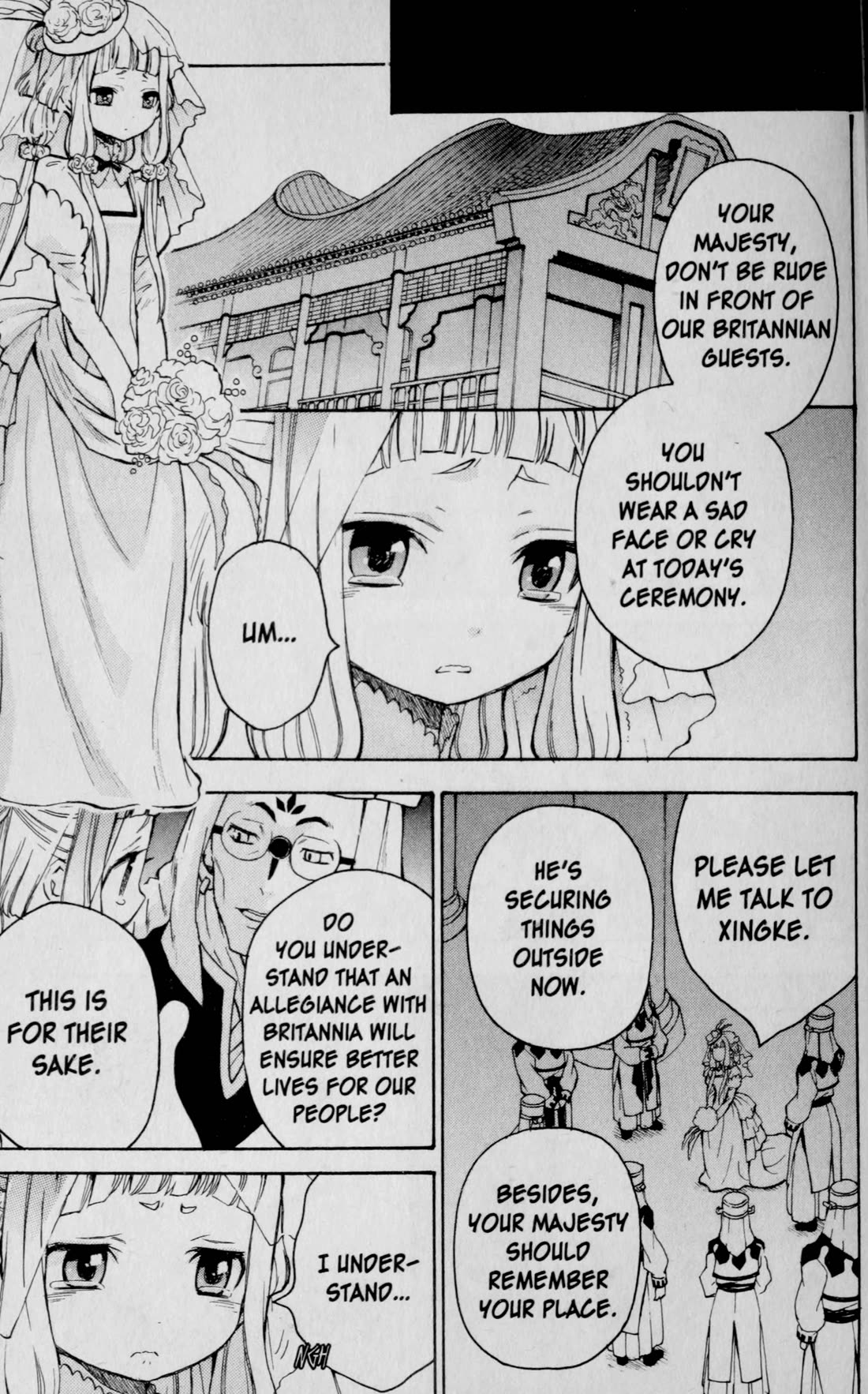 Code Geass: Lelouch of the Rebellion Chapter 25 page 27 - Chapter 25: Tien Zi of the Chinese Federation