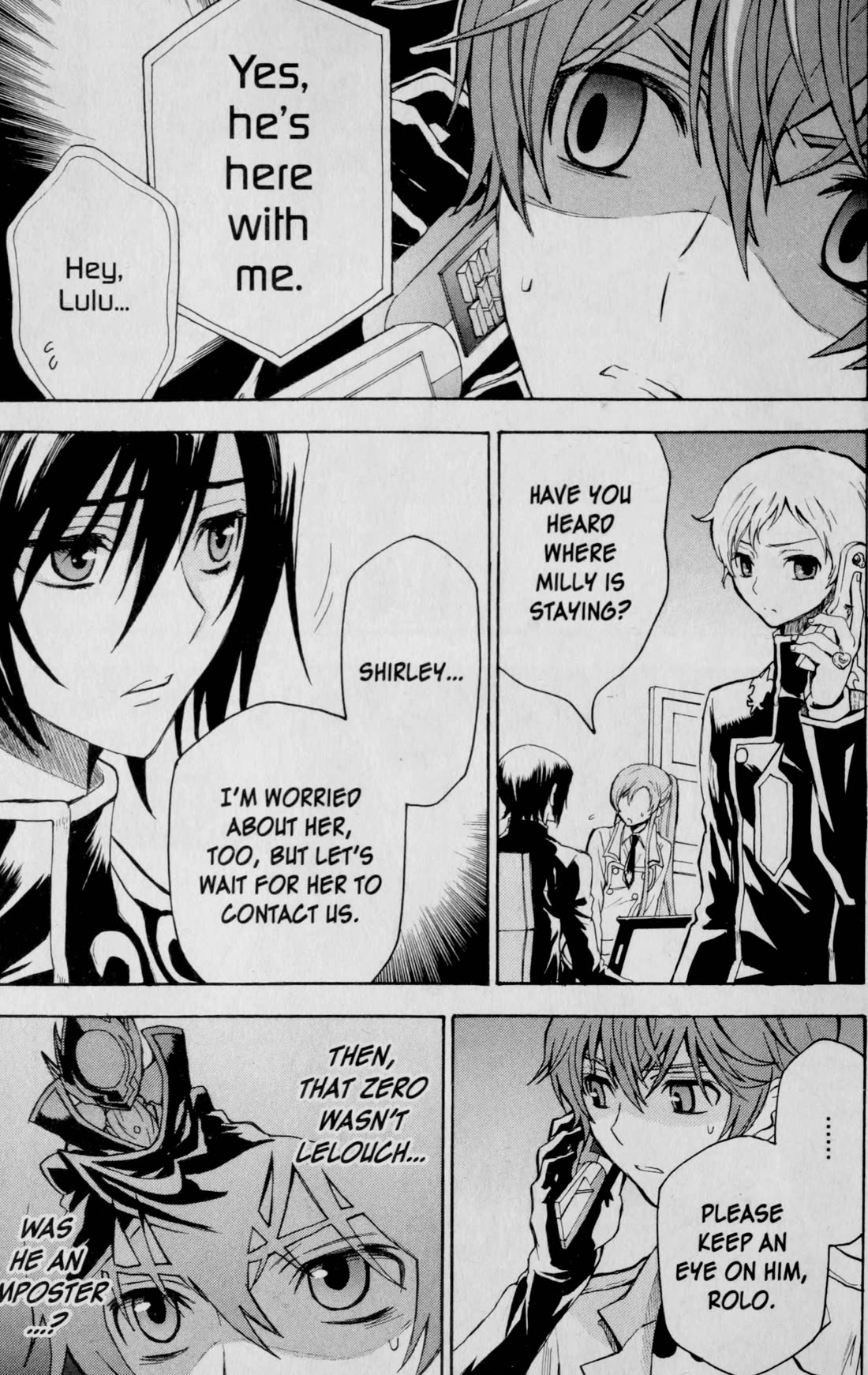 Code Geass: Lelouch of the Rebellion Chapter 26 page 19 - Chapter 26: Promised Place