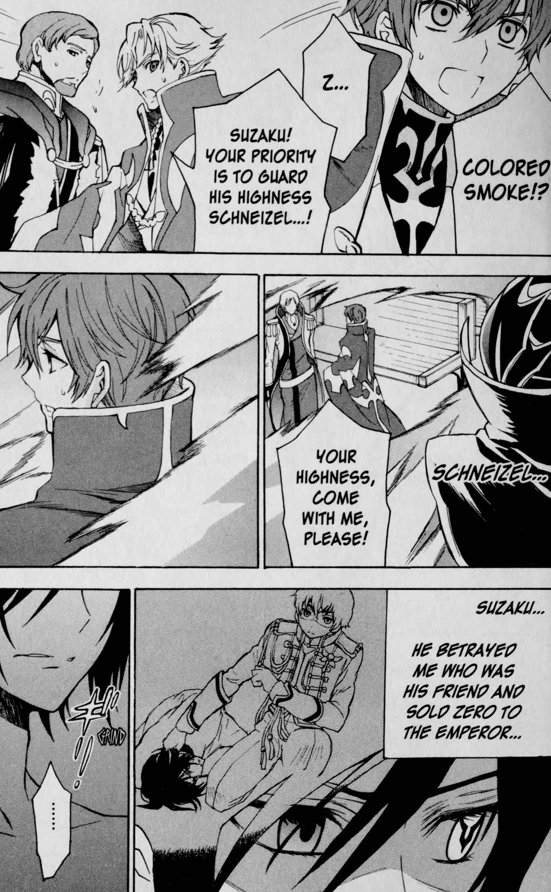 Code Geass: Lelouch of the Rebellion Chapter 26 page 5 - Chapter 26: Promised Place