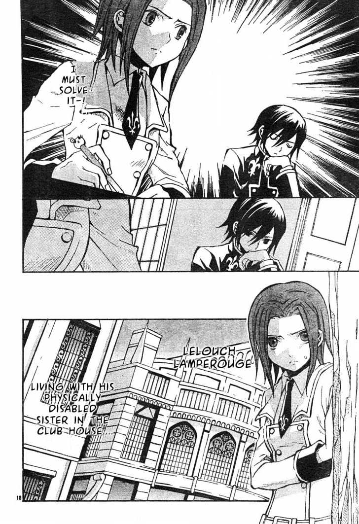 Code Geass: Lelouch of the Rebellion Chapter 3 page 21 - Chapter 3