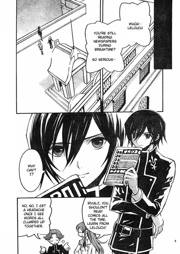 Code Geass: Lelouch of the Rebellion Chapter 3 page 6 - Chapter 3