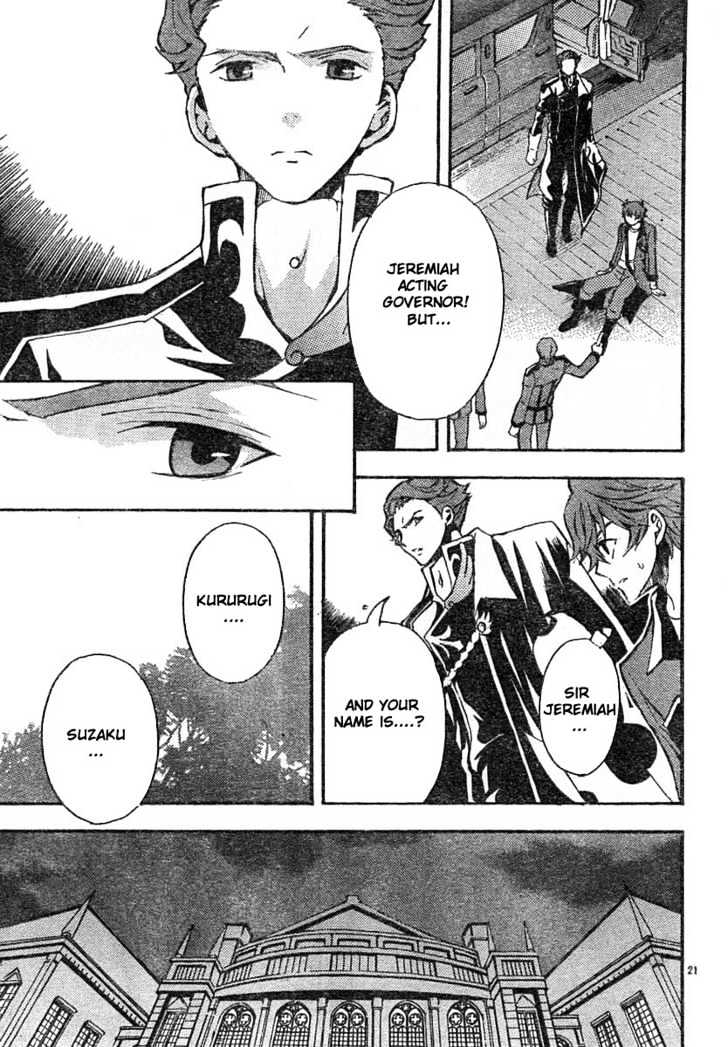 Code Geass: Lelouch of the Rebellion Chapter 4 page 21 - Chapter 4