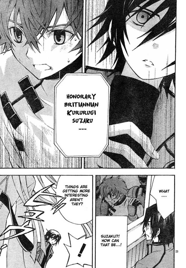 Code Geass: Lelouch of the Rebellion Chapter 4 page 23 - Chapter 4