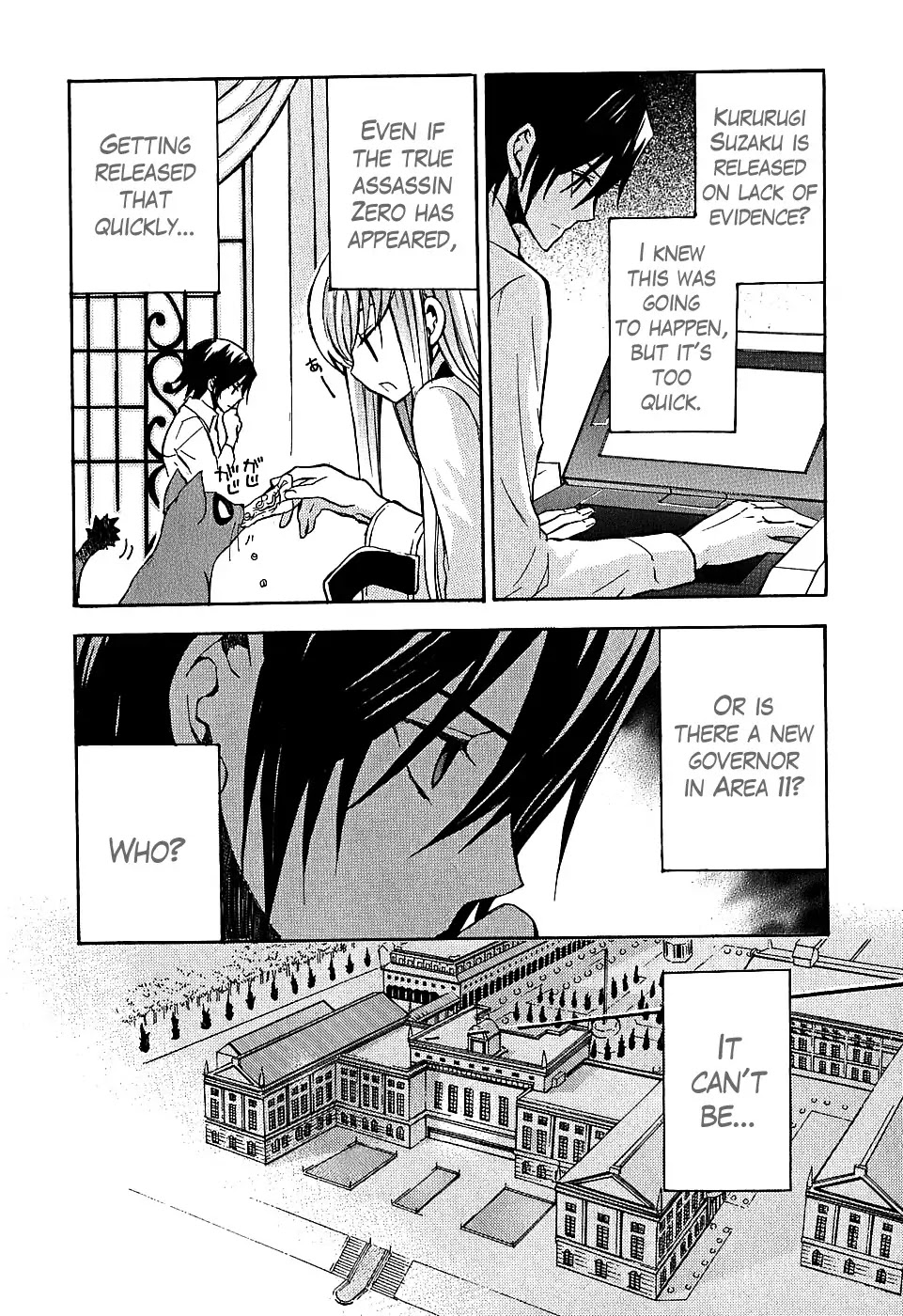 Code Geass: Lelouch of the Rebellion Chapter 6 page 10 - Chapter 6 : The Cat, the Mask and Euphemia