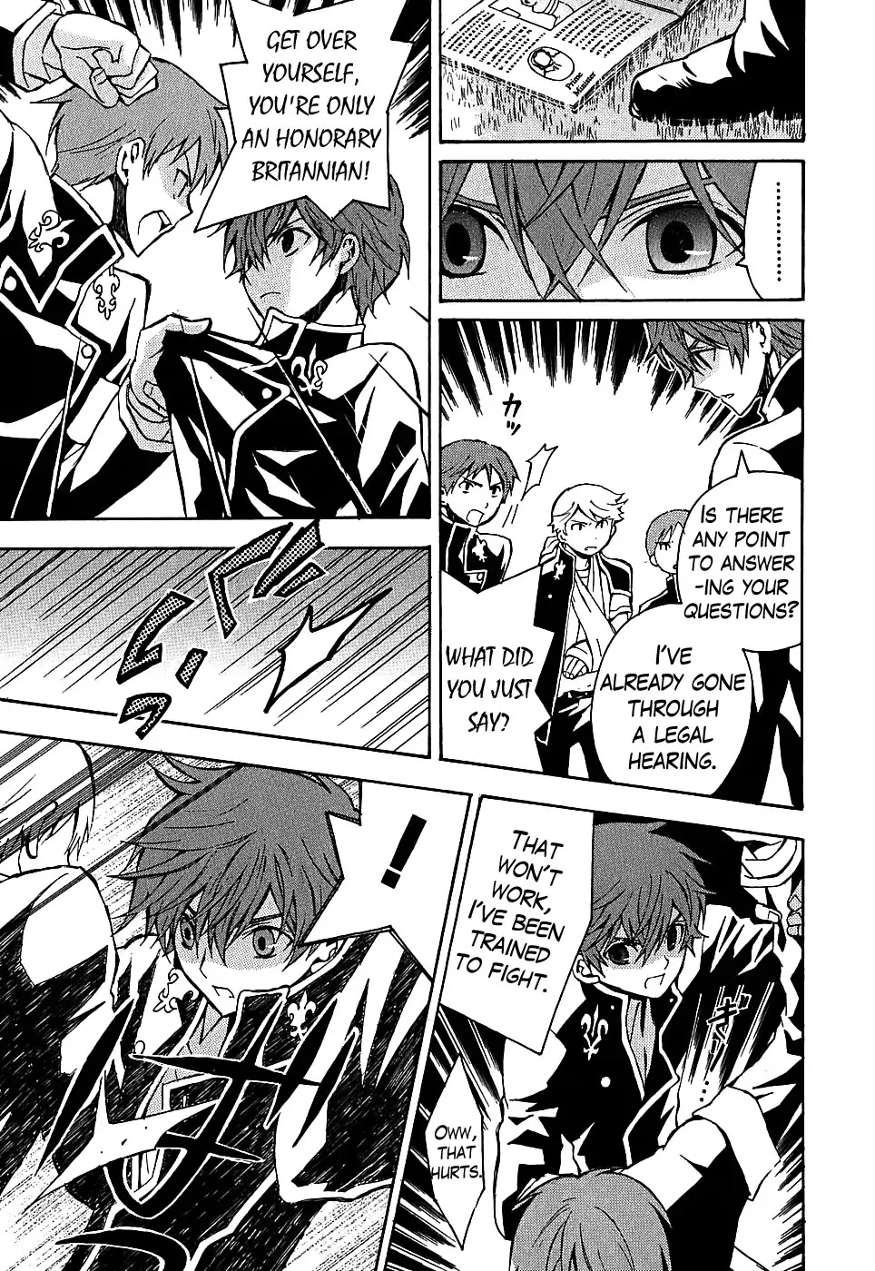 Code Geass: Lelouch of the Rebellion Chapter 6 page 13 - Chapter 6 : The Cat, the Mask and Euphemia