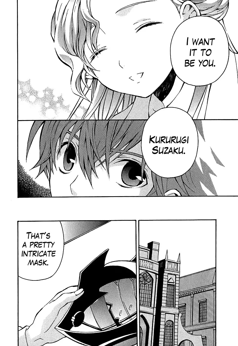 Code Geass: Lelouch of the Rebellion Chapter 6 page 16 - Chapter 6 : The Cat, the Mask and Euphemia