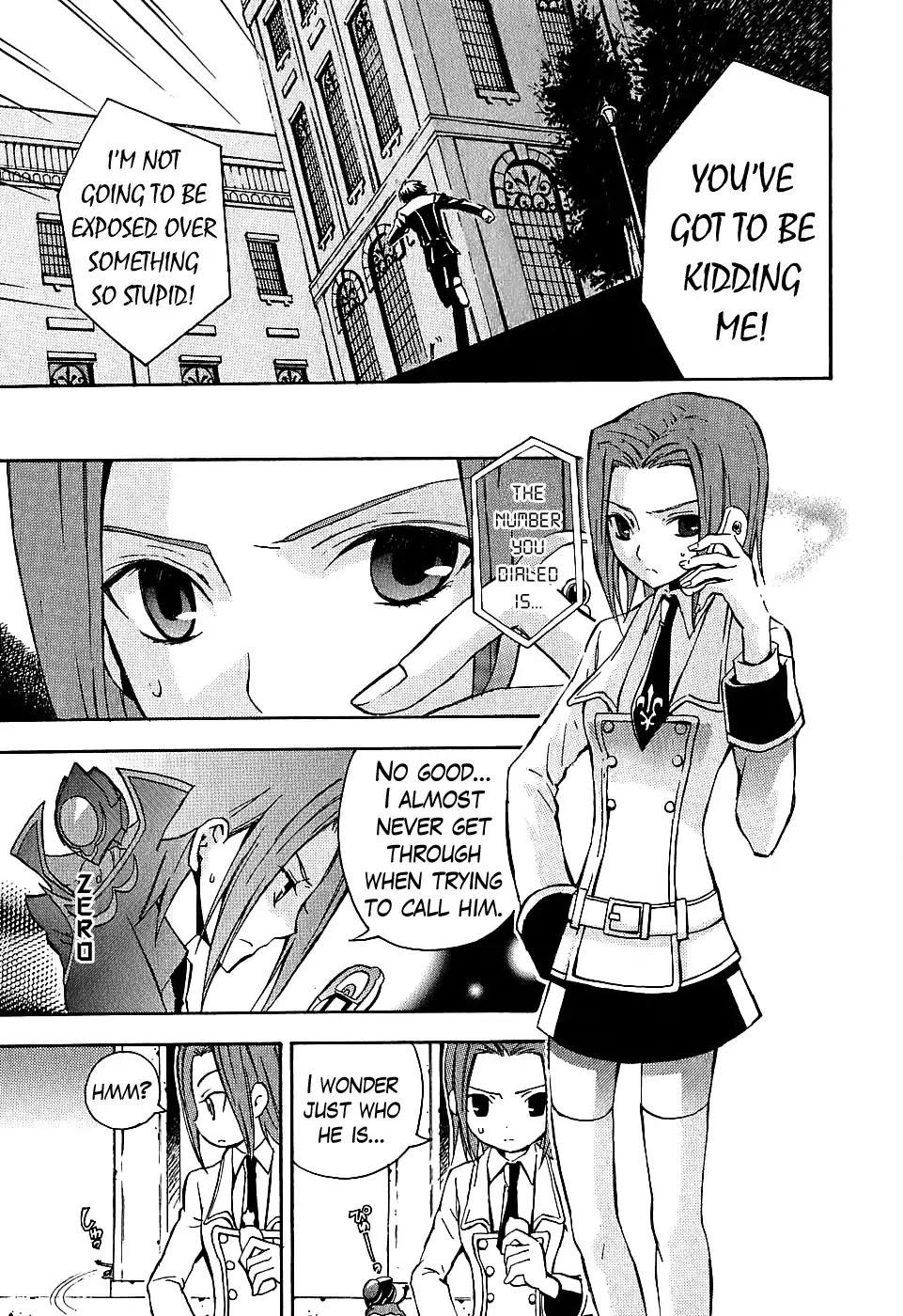 Code Geass: Lelouch of the Rebellion Chapter 6 page 19 - Chapter 6 : The Cat, the Mask and Euphemia