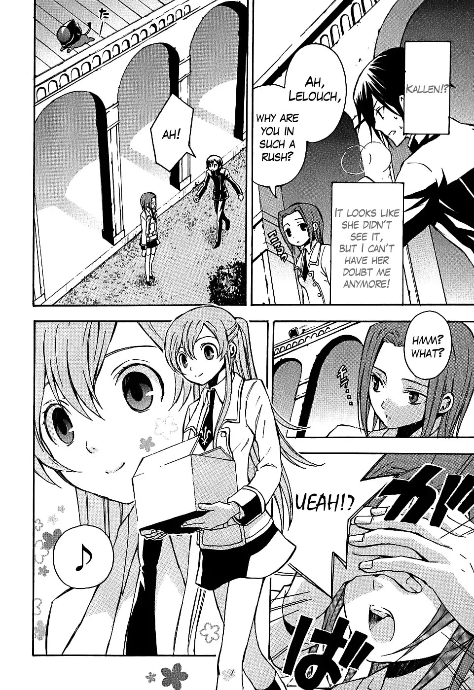 Code Geass: Lelouch of the Rebellion Chapter 6 page 20 - Chapter 6 : The Cat, the Mask and Euphemia