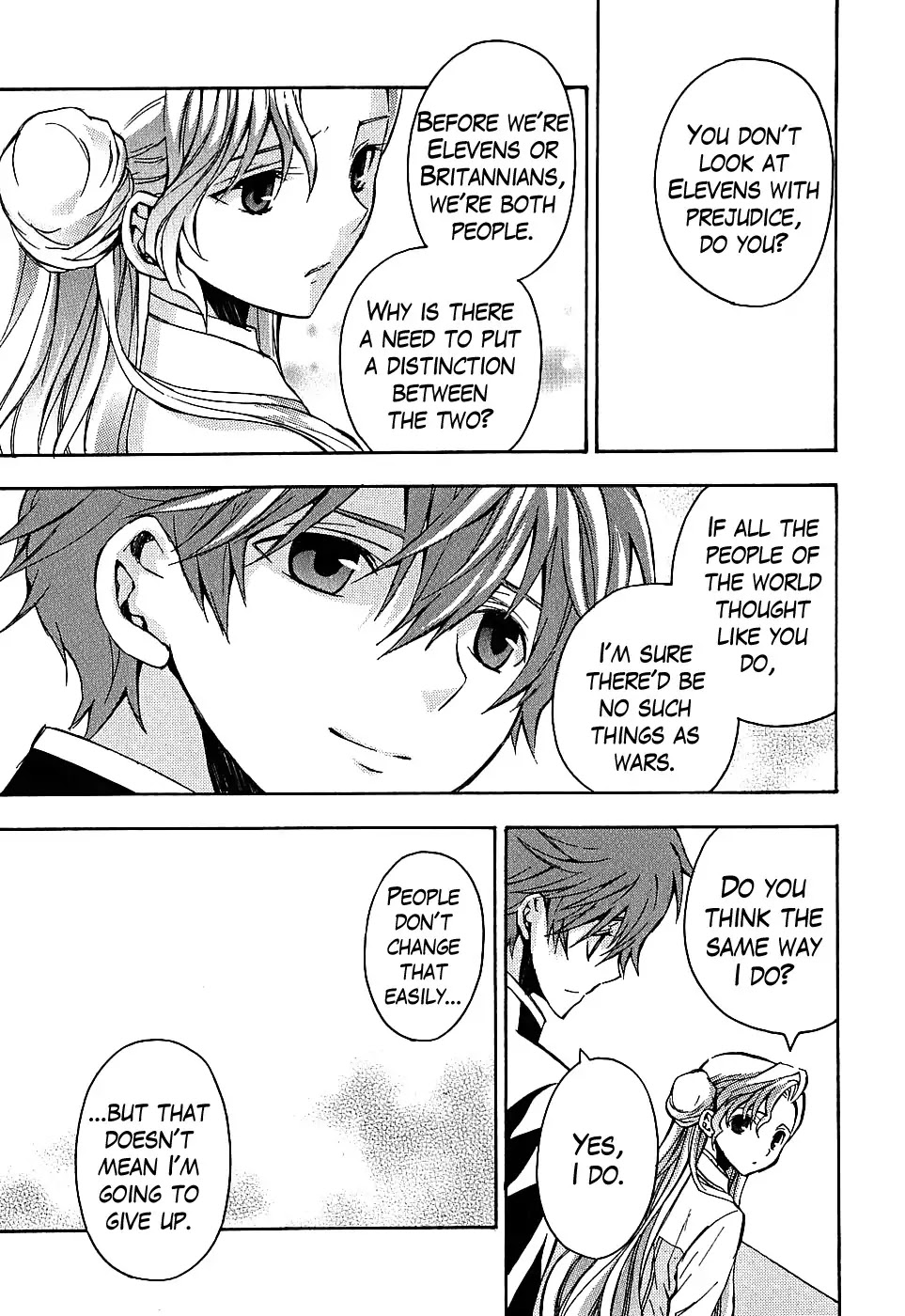 Code Geass: Lelouch of the Rebellion Chapter 6 page 27 - Chapter 6 : The Cat, the Mask and Euphemia