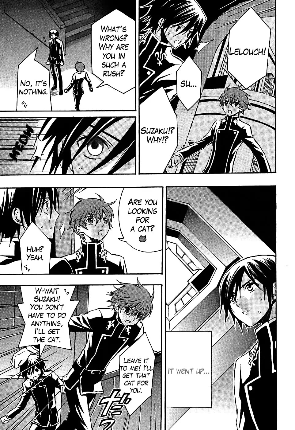 Code Geass: Lelouch of the Rebellion Chapter 6 page 29 - Chapter 6 : The Cat, the Mask and Euphemia
