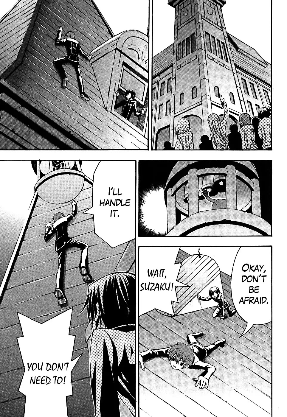 Code Geass: Lelouch of the Rebellion Chapter 6 page 31 - Chapter 6 : The Cat, the Mask and Euphemia