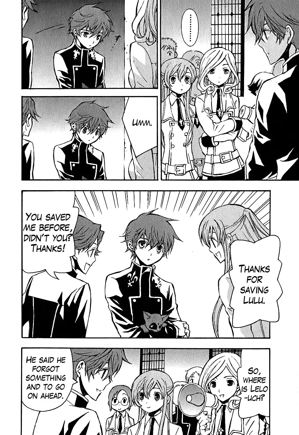 Code Geass: Lelouch of the Rebellion Chapter 6 page 38 - Chapter 6 : The Cat, the Mask and Euphemia