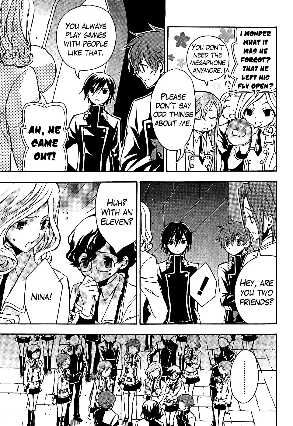 Code Geass: Lelouch of the Rebellion Chapter 6 page 39 - Chapter 6 : The Cat, the Mask and Euphemia