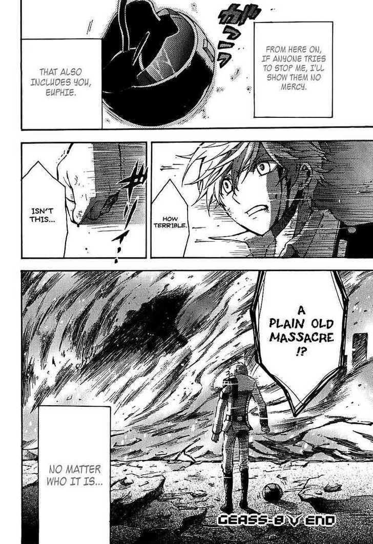 Code Geass: Lelouch of the Rebellion Chapter 8 page 28 - Chapter 8 : Beyond the Blaze