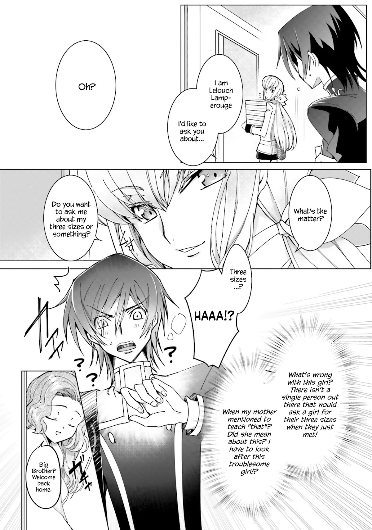 Code Geass : Lelouch The Private Home Tutor Chapter 1 page 14 - Chapter 1