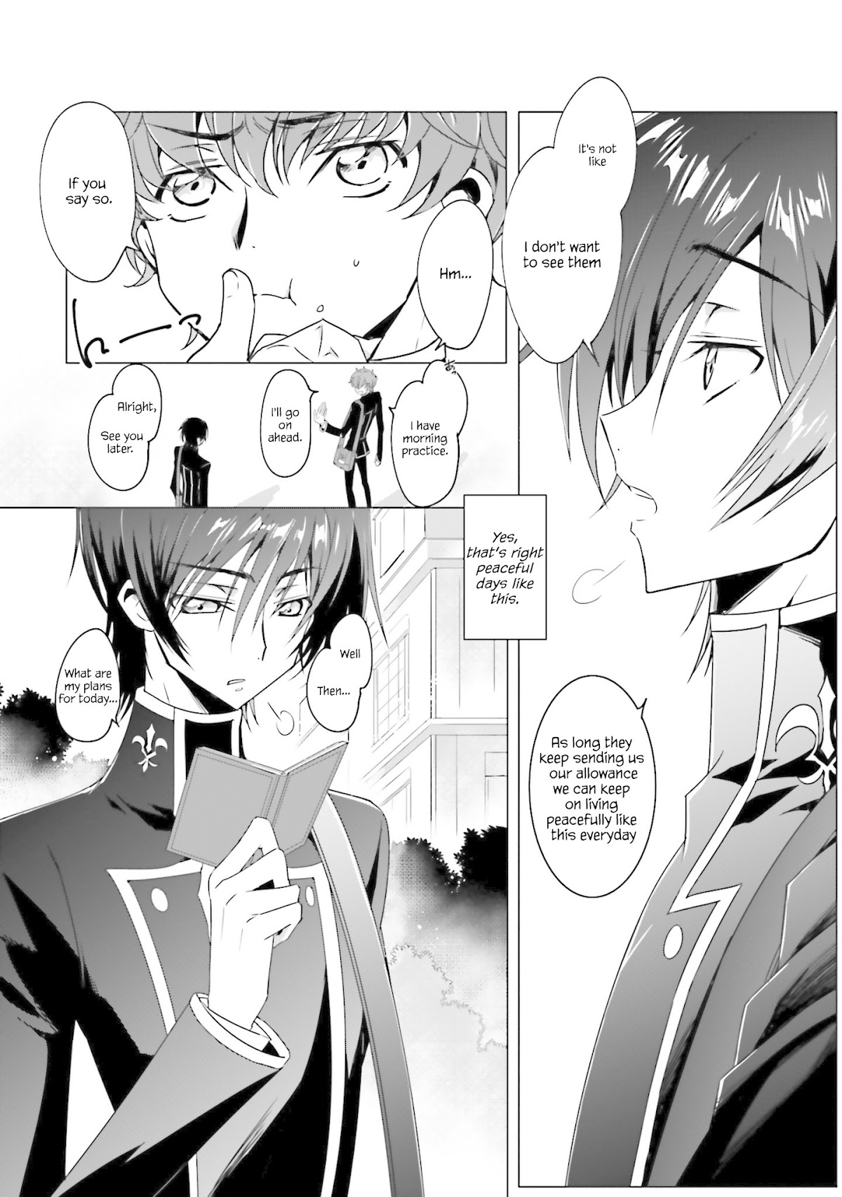 Code Geass : Lelouch The Private Home Tutor Chapter 1 page 6 - Chapter 1