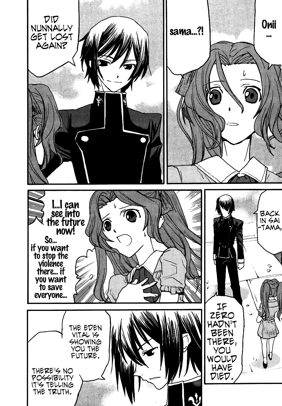 Code Geass: Nightmare of Nunnally Chapter 10 page 33 - Chapter 10: Disaster at Saitama 3