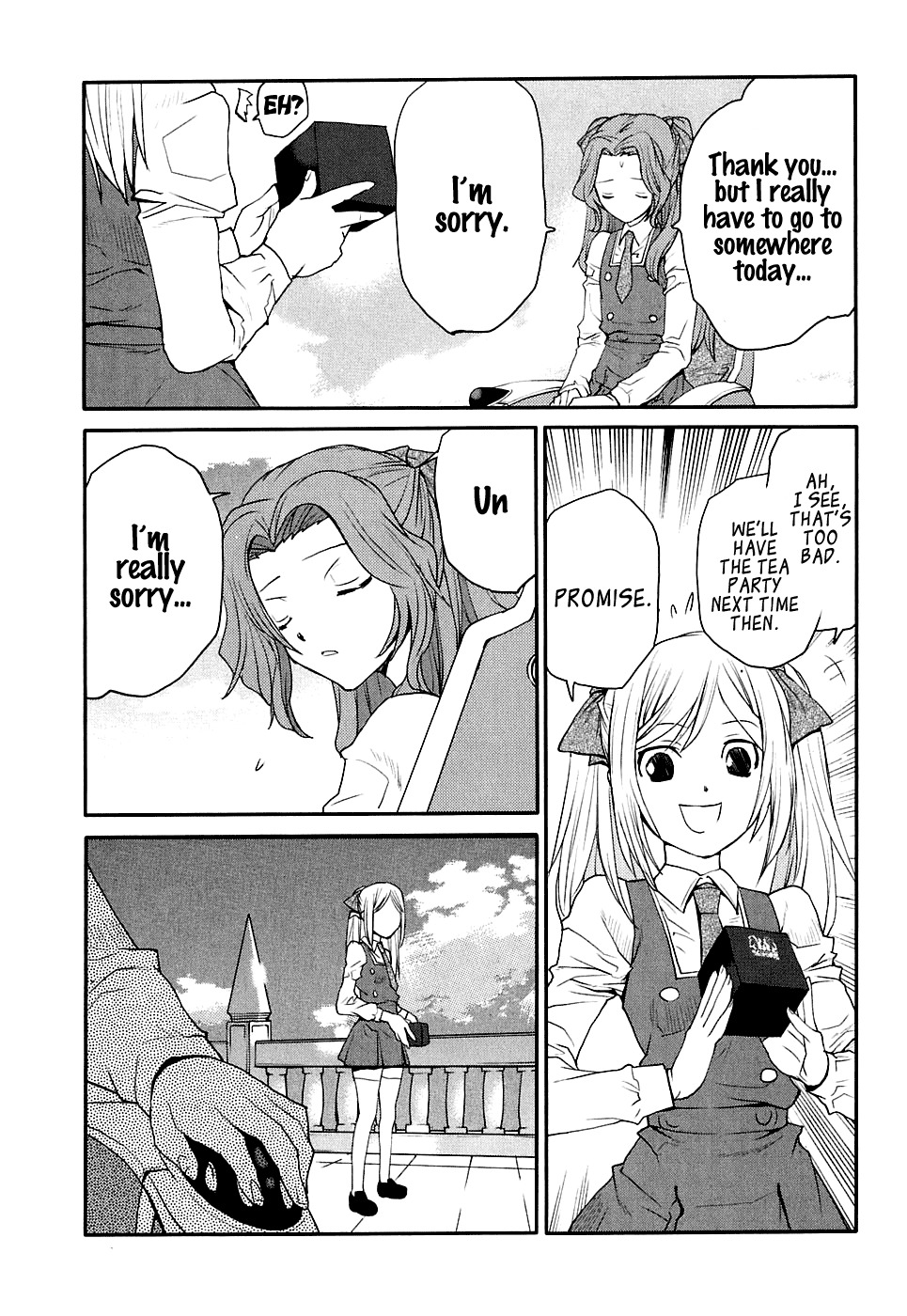 Code Geass: Nightmare of Nunnally Chapter 11 page 14 - Chapter 11: Prison of Happiness 1:Mao the Refrain