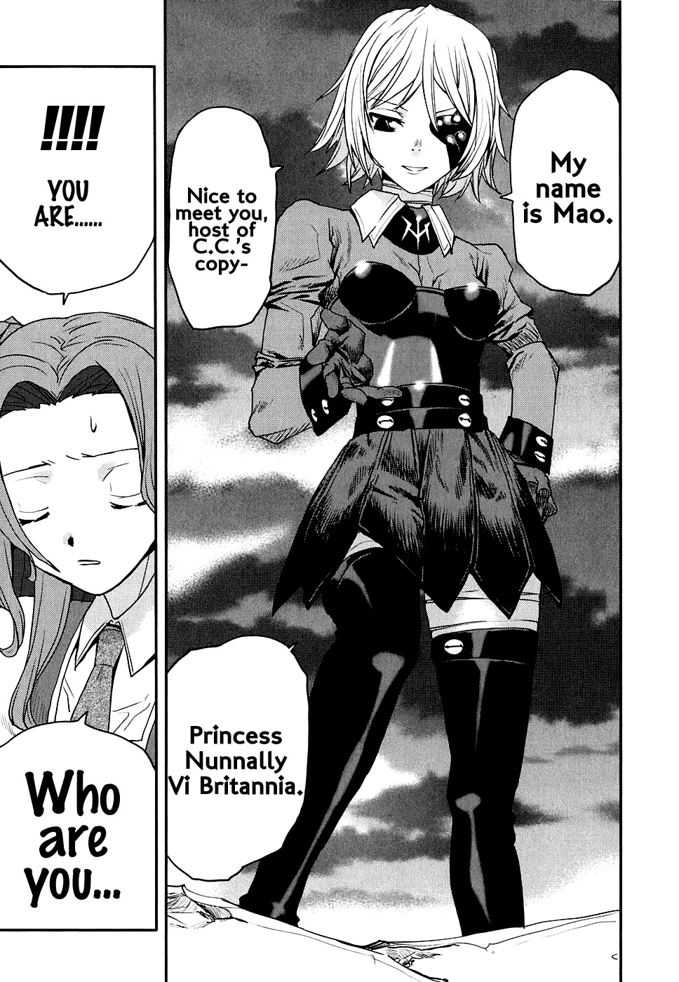 Code Geass: Nightmare of Nunnally Chapter 11 page 20 - Chapter 11: Prison of Happiness 1:Mao the Refrain