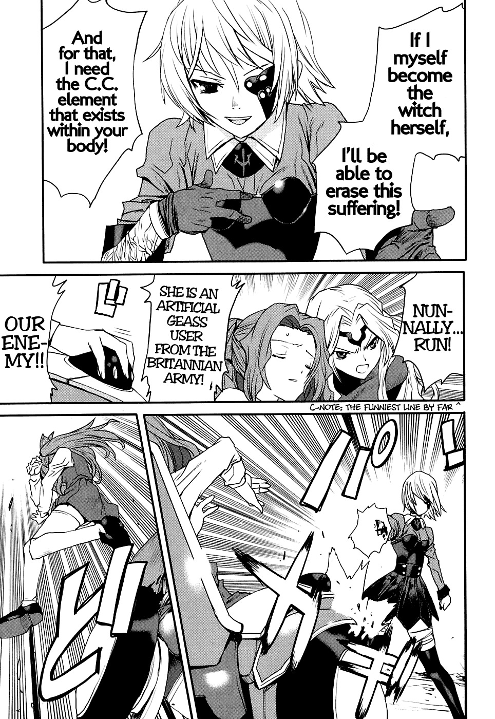 Code Geass: Nightmare of Nunnally Chapter 11 page 26 - Chapter 11: Prison of Happiness 1:Mao the Refrain