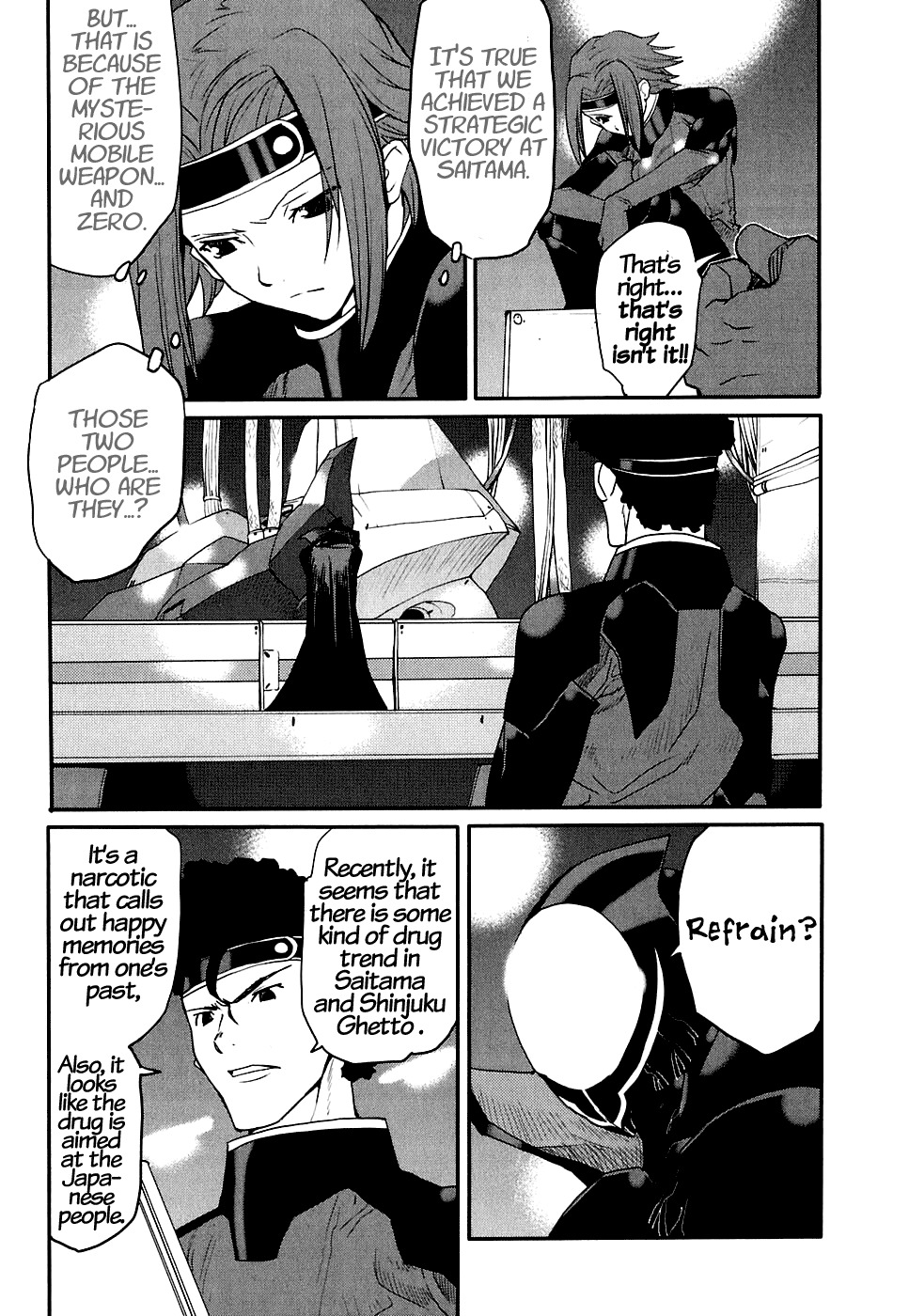 Code Geass: Nightmare of Nunnally Chapter 11 page 5 - Chapter 11: Prison of Happiness 1:Mao the Refrain