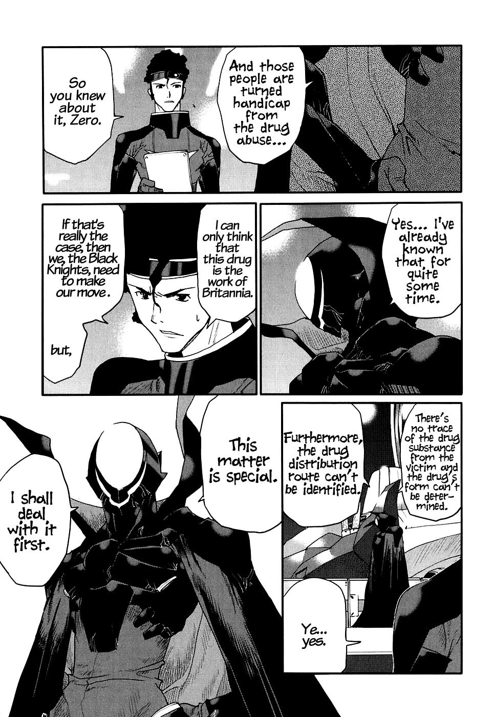 Code Geass: Nightmare of Nunnally Chapter 11 page 6 - Chapter 11: Prison of Happiness 1:Mao the Refrain
