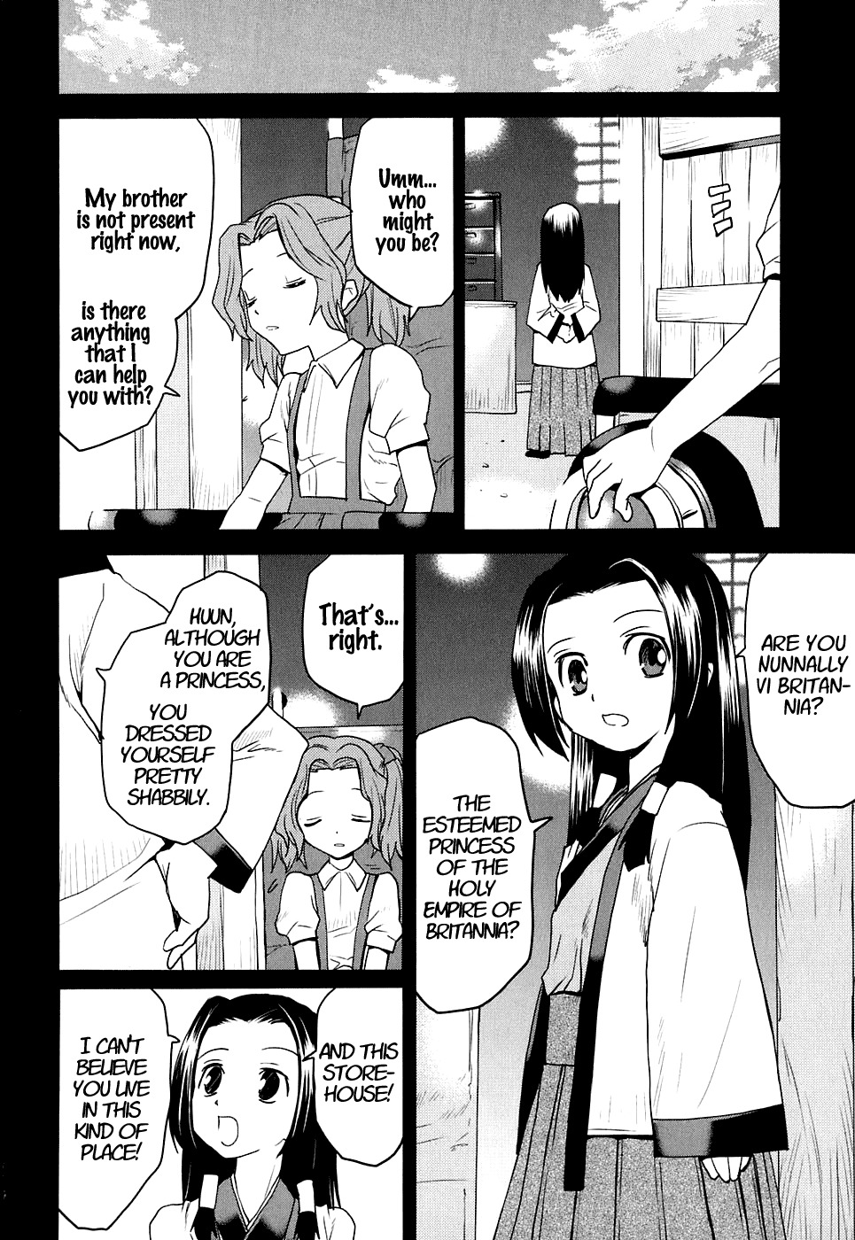 Code Geass: Nightmare of Nunnally Chapter 12 page 14 - Chapter 12: Prison Of Happiness 2 Summer Days Of The Past