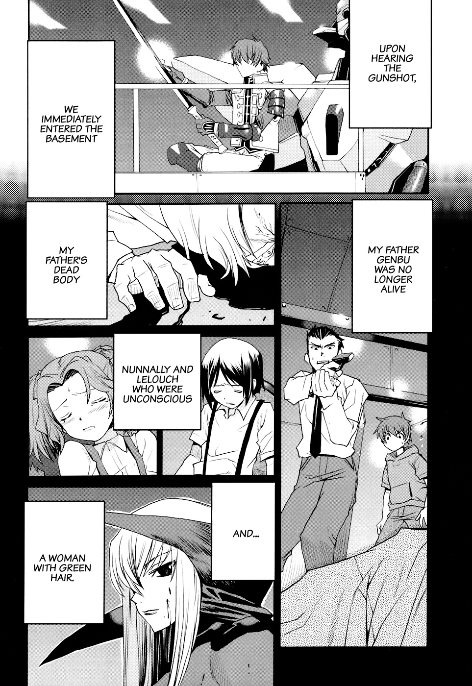 Code Geass: Nightmare of Nunnally Chapter 13 page 11 - Chapter 13: Happiness 3:Summer Days of the Past