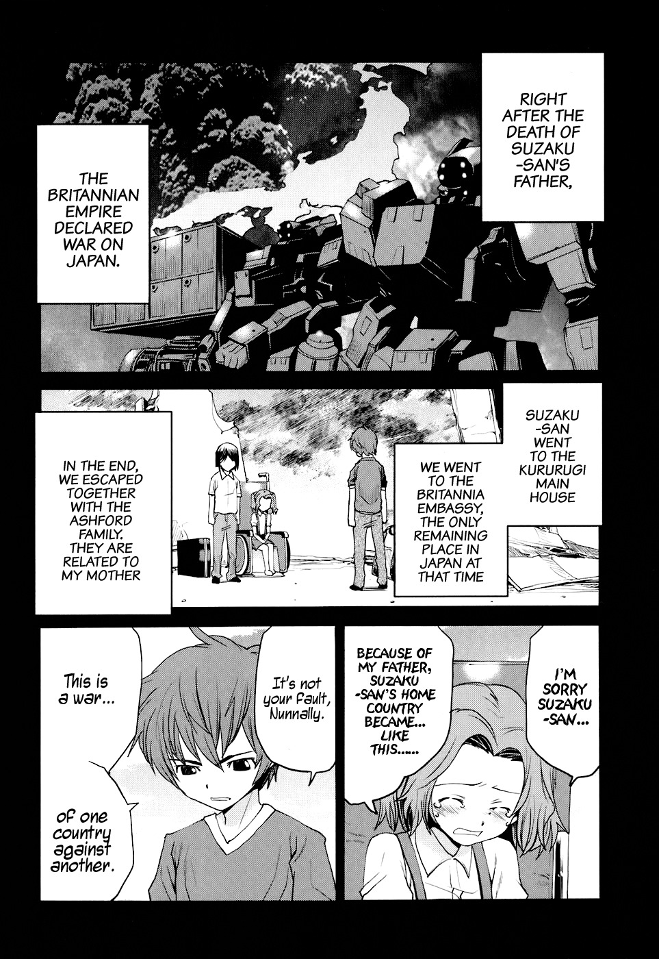 Code Geass: Nightmare of Nunnally Chapter 13 page 13 - Chapter 13: Happiness 3:Summer Days of the Past