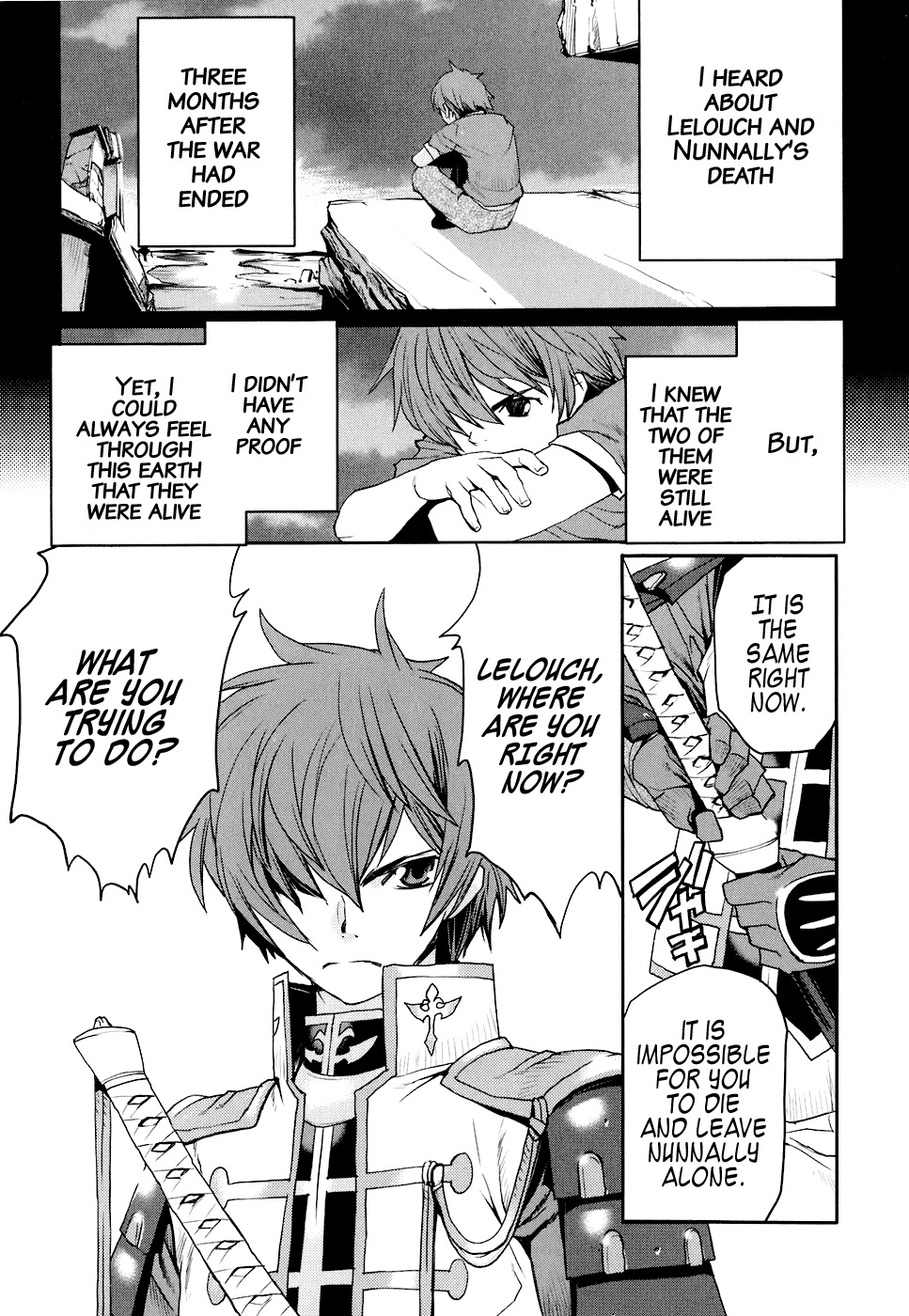 Code Geass: Nightmare of Nunnally Chapter 13 page 15 - Chapter 13: Happiness 3:Summer Days of the Past