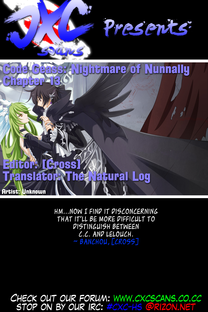 Code Geass: Nightmare of Nunnally Chapter 13 page 33 - Chapter 13: Happiness 3:Summer Days of the Past