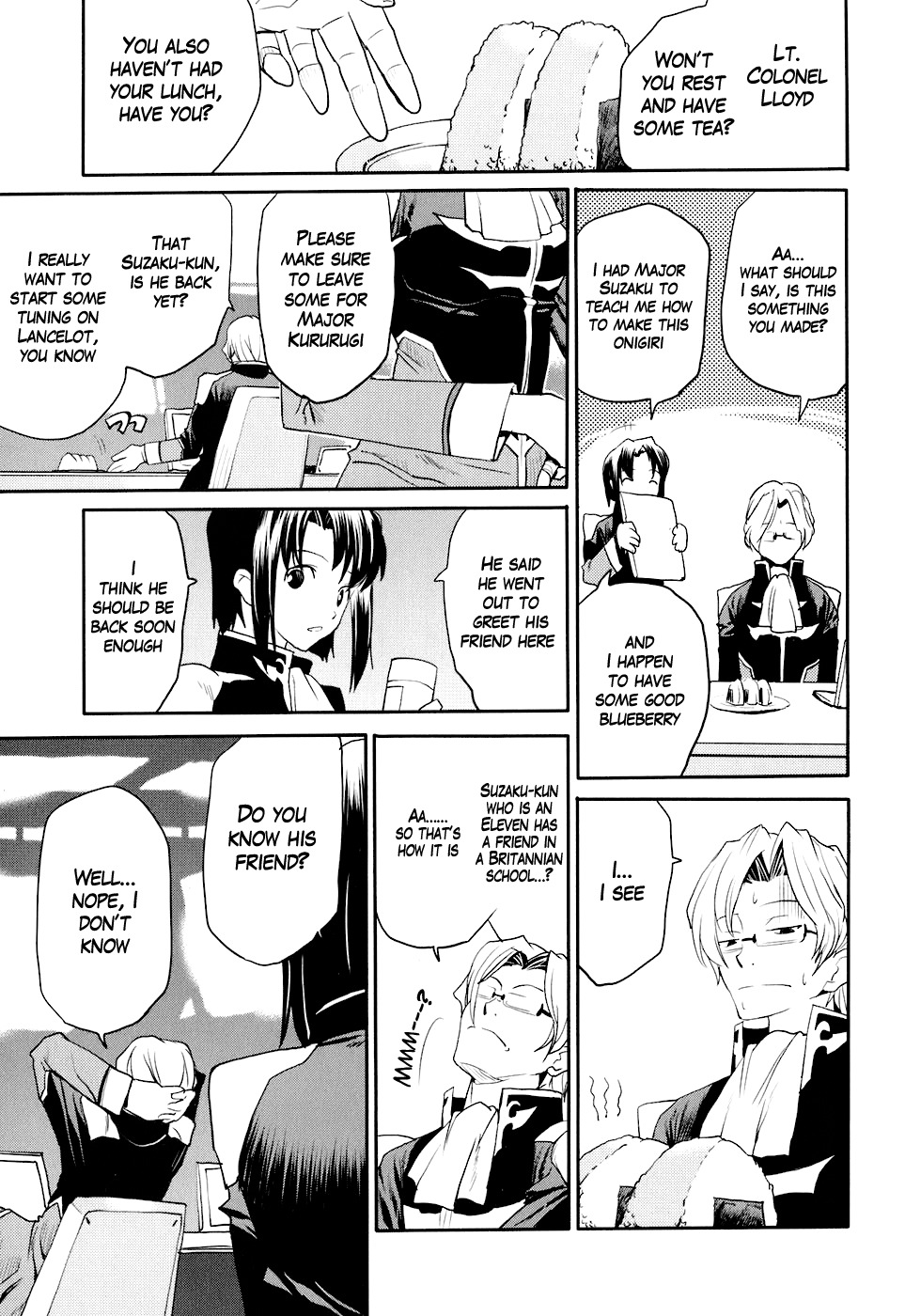 Code Geass: Nightmare of Nunnally Chapter 14 page 11 - Chapter 14: The Battle at Narita 1:the Crumbling Mountain