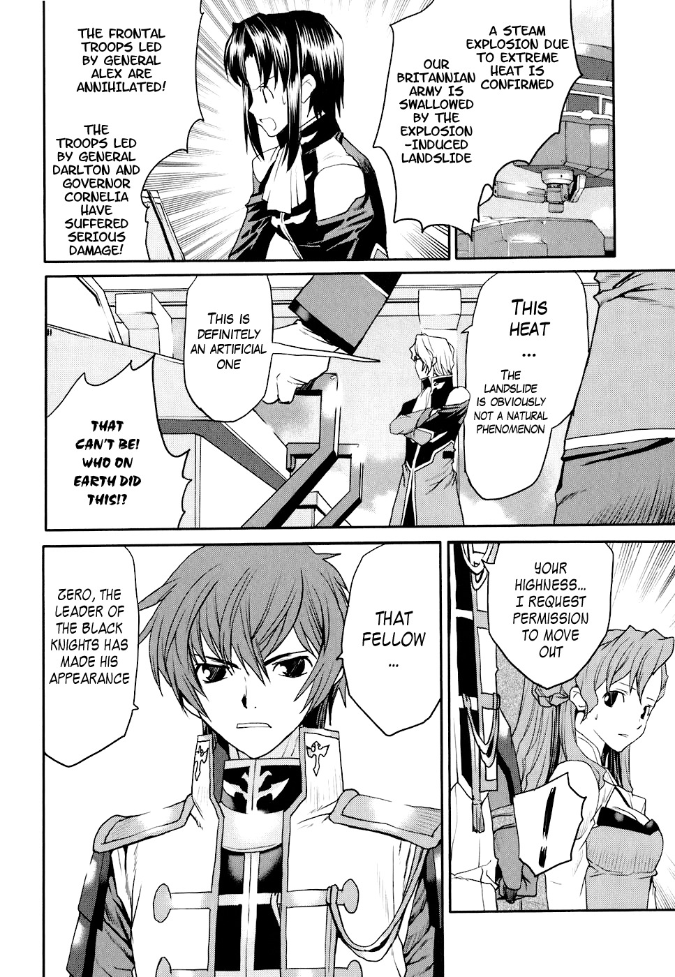 Code Geass: Nightmare of Nunnally Chapter 14 page 26 - Chapter 14: The Battle at Narita 1:the Crumbling Mountain