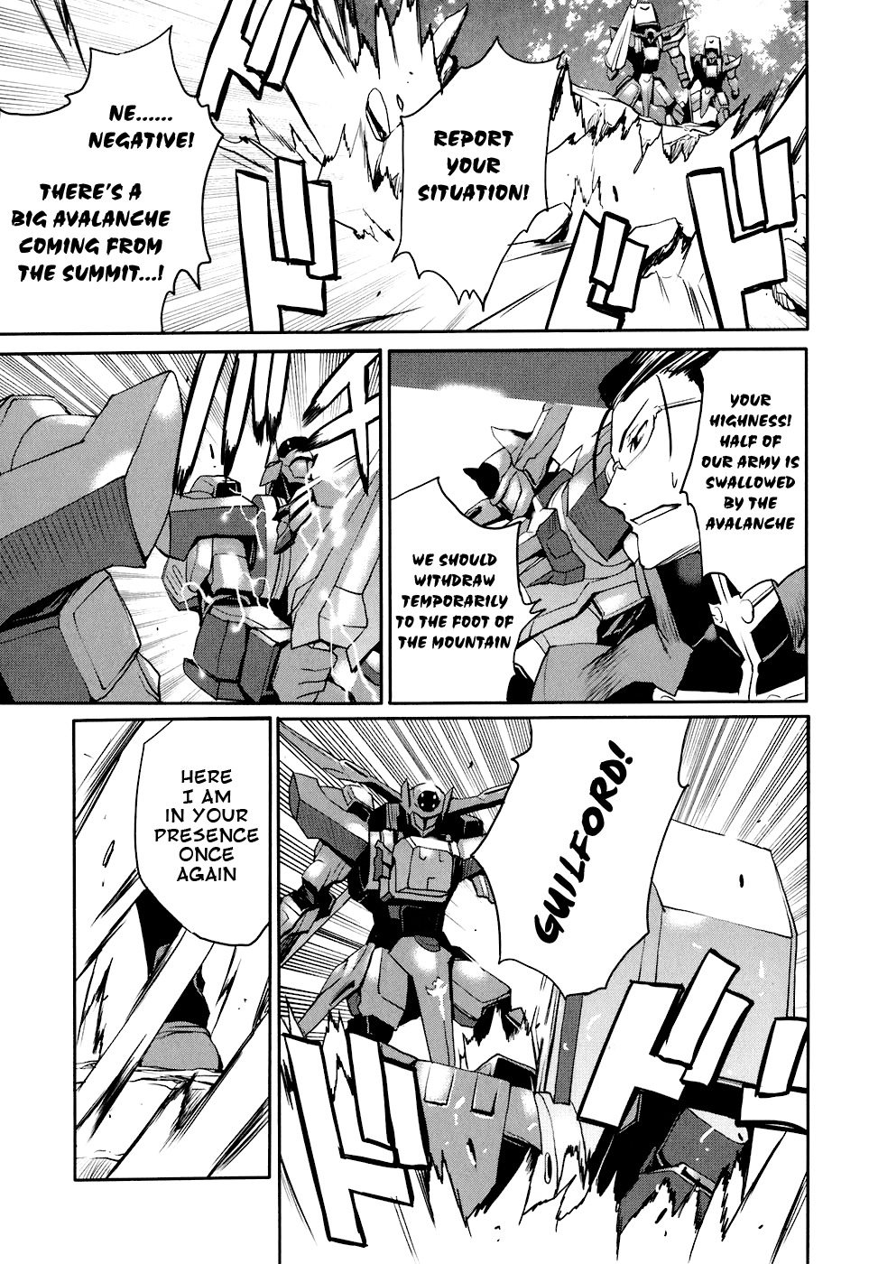 Code Geass: Nightmare of Nunnally Chapter 14 page 27 - Chapter 14: The Battle at Narita 1:the Crumbling Mountain