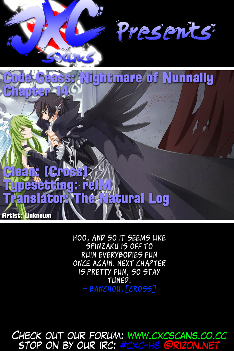 Code Geass: Nightmare of Nunnally Chapter 14 page 33 - Chapter 14: The Battle at Narita 1:the Crumbling Mountain