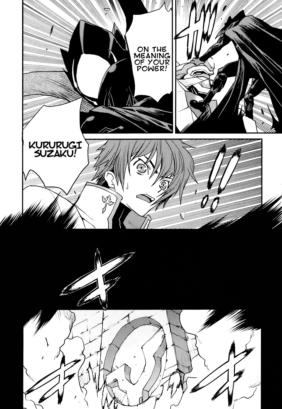 Code Geass: Nightmare of Nunnally Chapter 15 page 14 - Chapter 15: The Battle at Narita 2:The White Knight and the Black Demon King