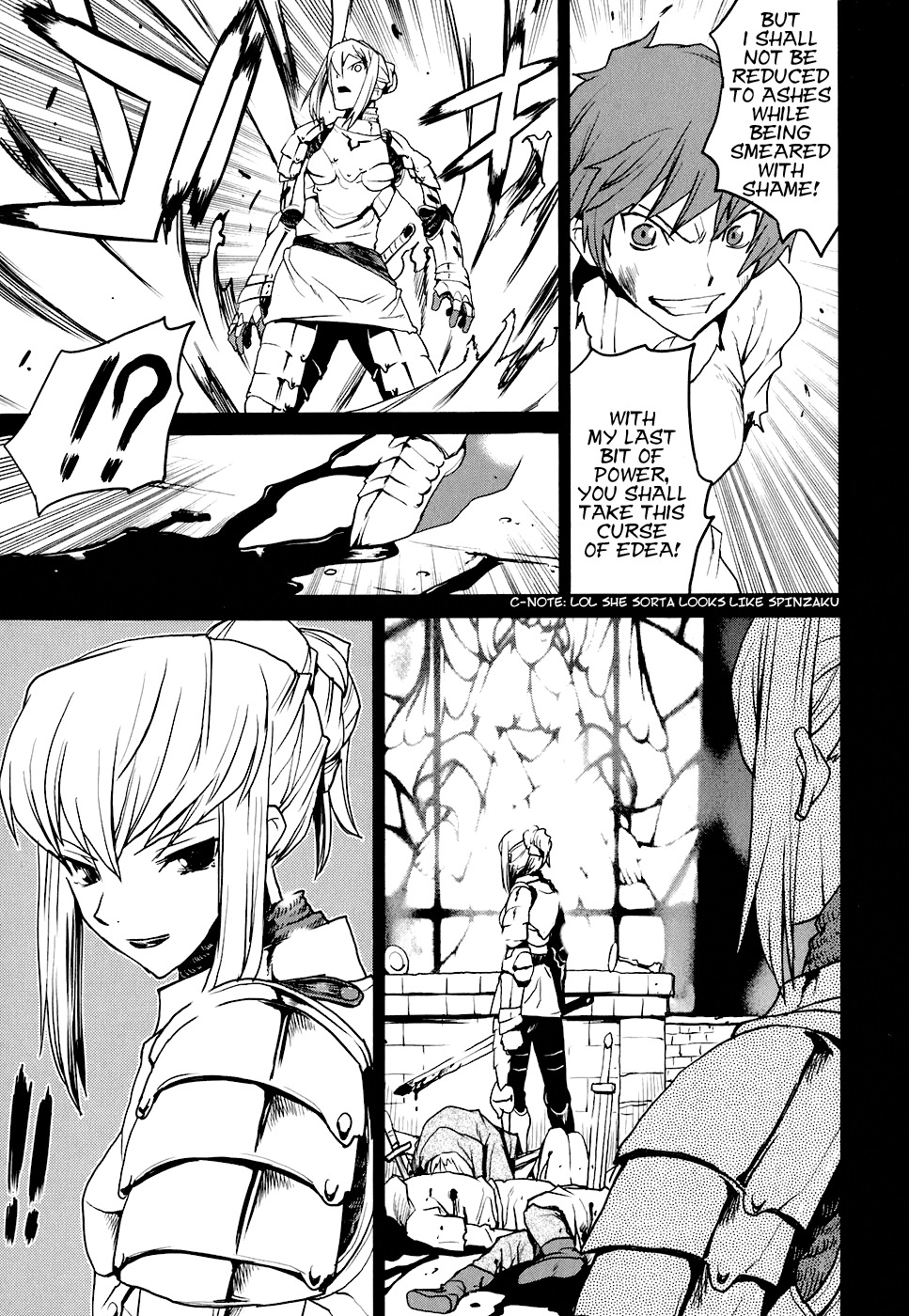Code Geass: Nightmare of Nunnally Chapter 15 page 19 - Chapter 15: The Battle at Narita 2:The White Knight and the Black Demon King