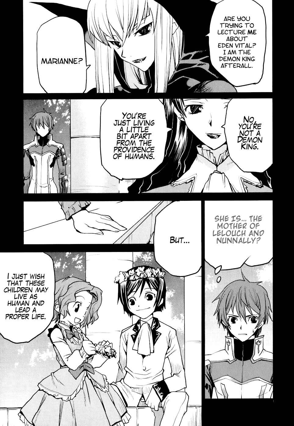 Code Geass: Nightmare of Nunnally Chapter 15 page 25 - Chapter 15: The Battle at Narita 2:The White Knight and the Black Demon King