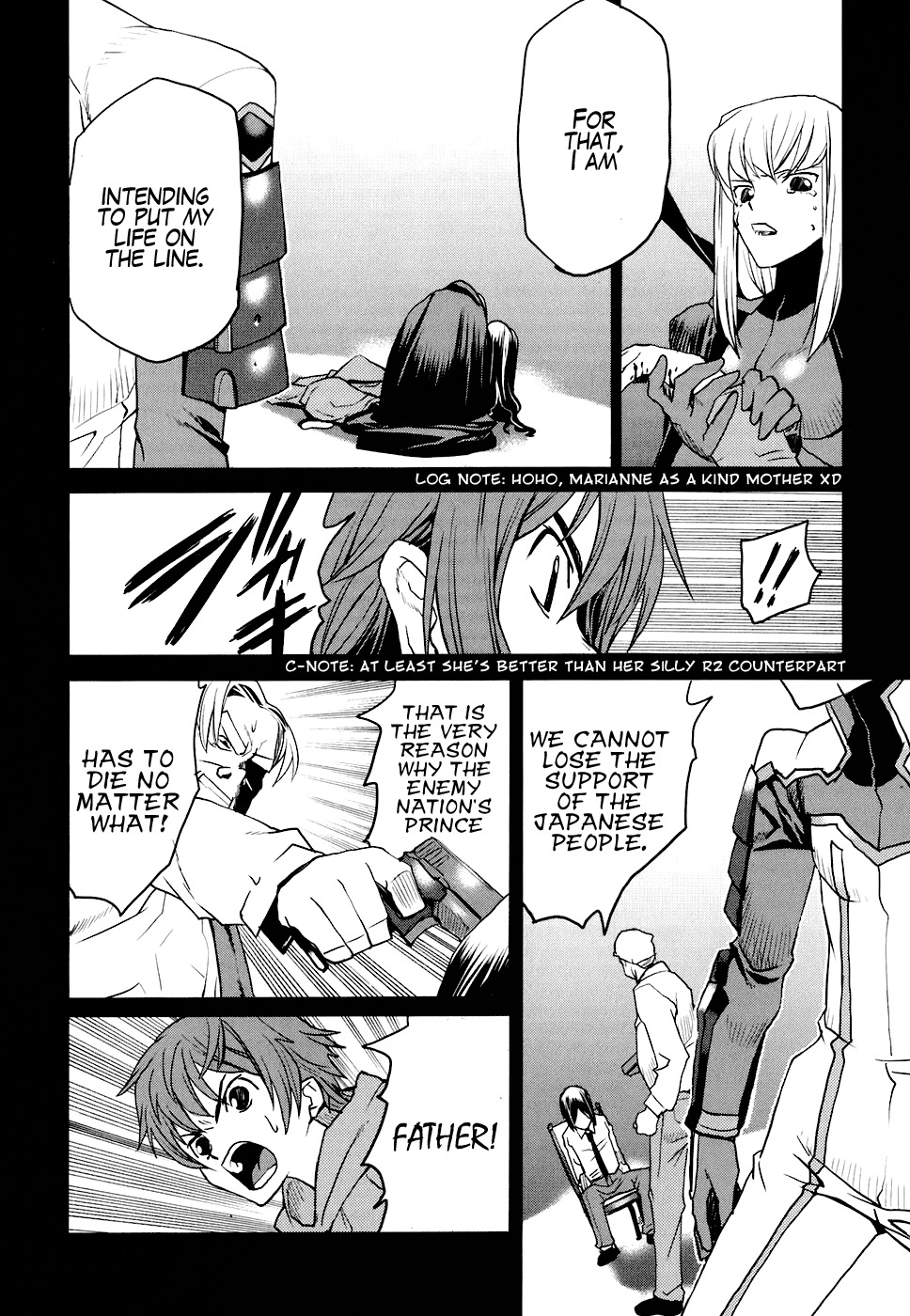Code Geass: Nightmare of Nunnally Chapter 15 page 26 - Chapter 15: The Battle at Narita 2:The White Knight and the Black Demon King