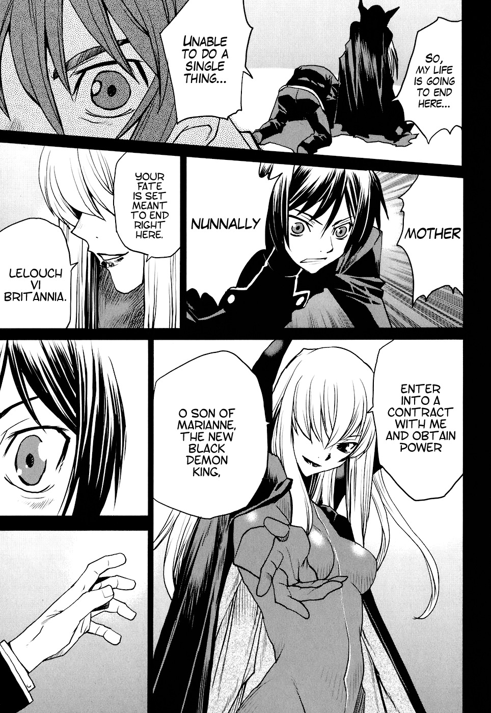Code Geass: Nightmare of Nunnally Chapter 15 page 29 - Chapter 15: The Battle at Narita 2:The White Knight and the Black Demon King