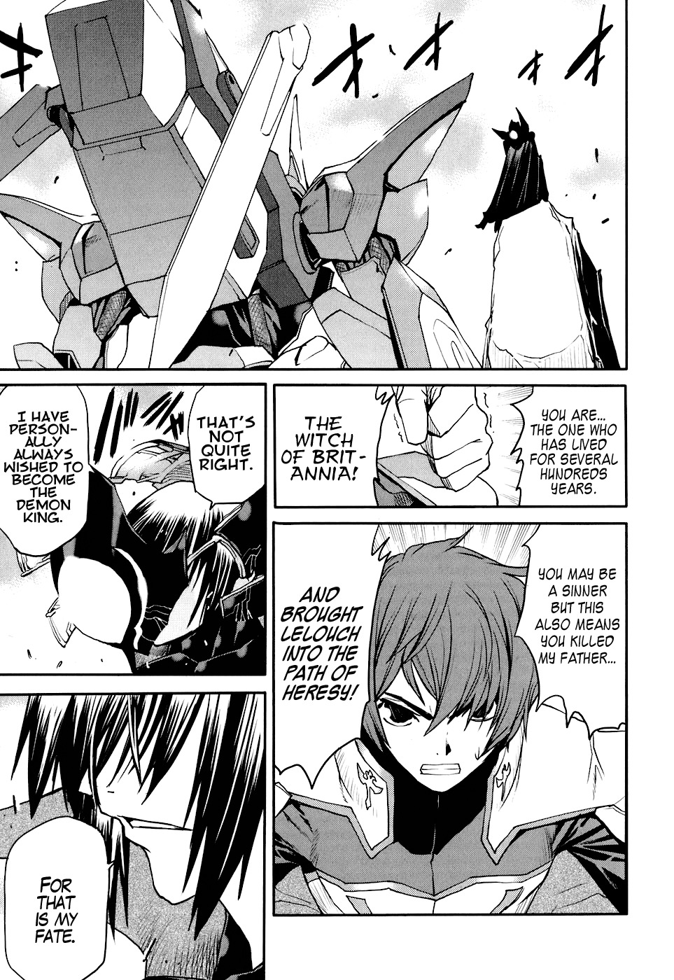 Code Geass: Nightmare of Nunnally Chapter 15 page 31 - Chapter 15: The Battle at Narita 2:The White Knight and the Black Demon King