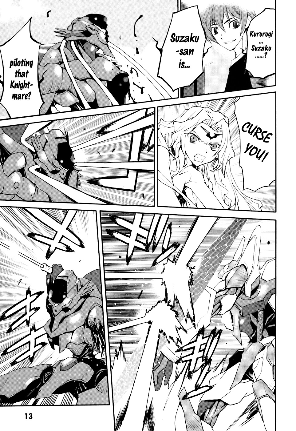 Code Geass: Nightmare of Nunnally Chapter 16 page 14 - Chapter 16: The Battle at Narita 3:Contract Termination