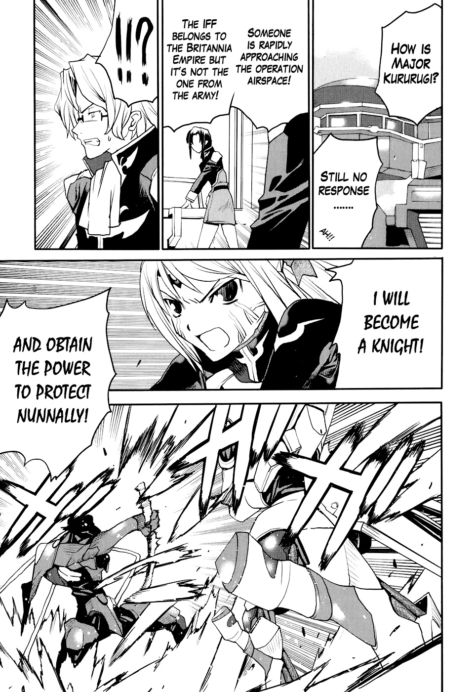 Code Geass: Nightmare of Nunnally Chapter 16 page 20 - Chapter 16: The Battle at Narita 3:Contract Termination