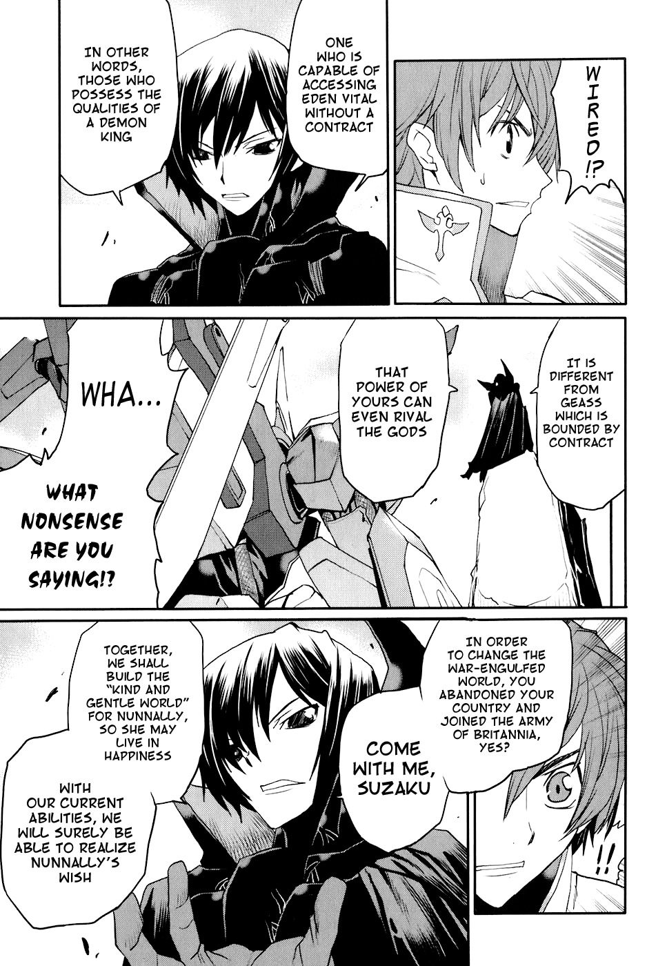 Code Geass: Nightmare of Nunnally Chapter 16 page 6 - Chapter 16: The Battle at Narita 3:Contract Termination