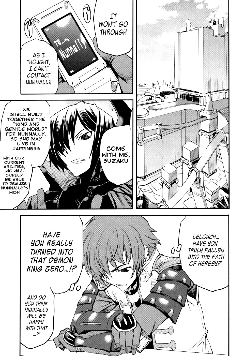 Code Geass: Nightmare of Nunnally Chapter 17 page 27 - Chapter 17: The Genealogy Of Witchi The Imprisoned Nunnally