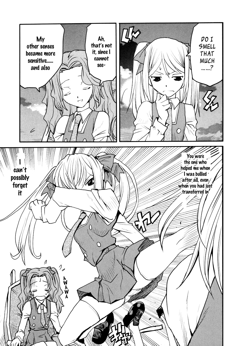 Code Geass: Nightmare of Nunnally Chapter 17 page 3 - Chapter 17: The Genealogy Of Witchi The Imprisoned Nunnally