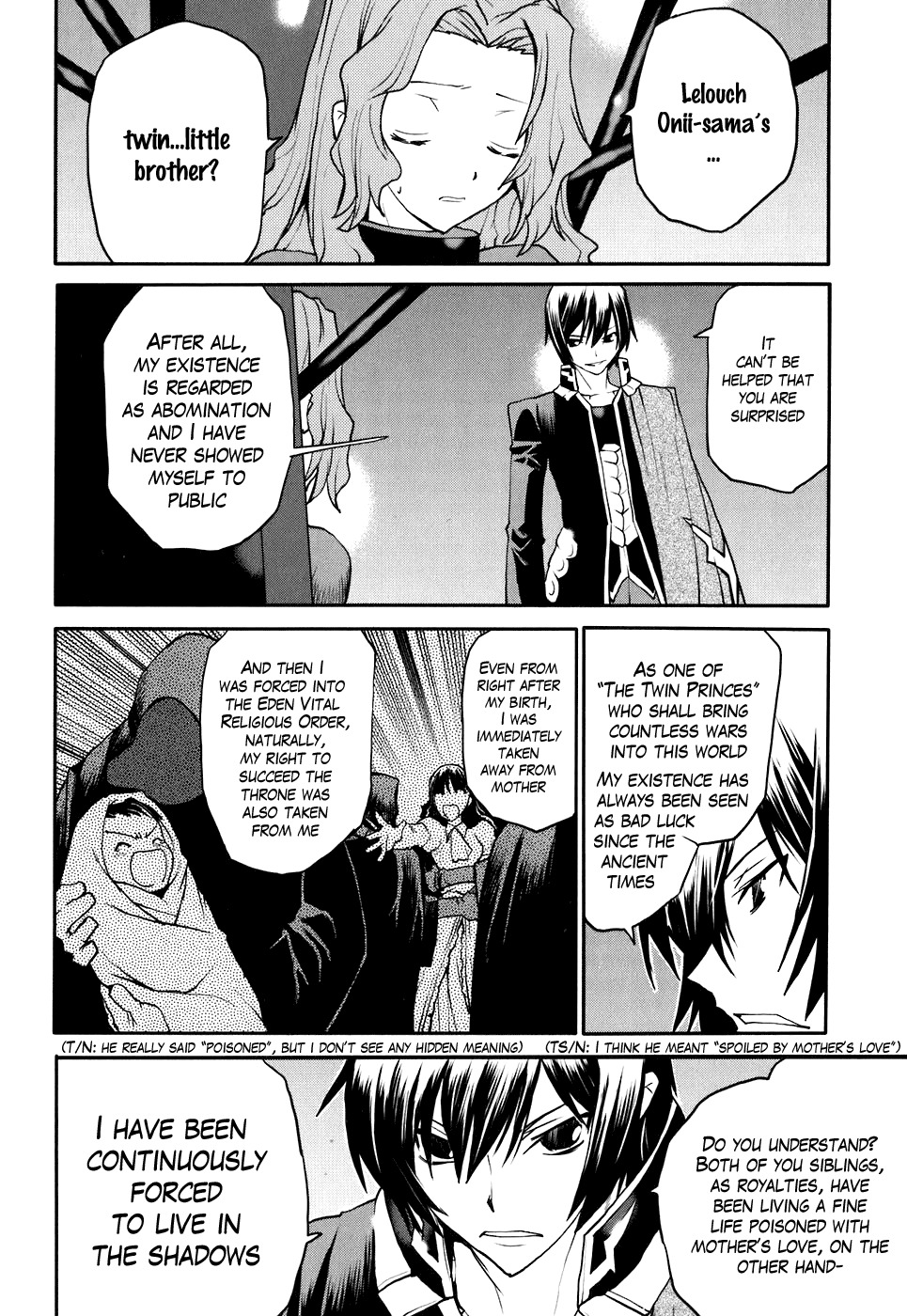 Code Geass: Nightmare of Nunnally Chapter 17 page 30 - Chapter 17: The Genealogy Of Witchi The Imprisoned Nunnally